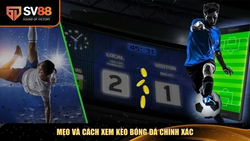 Một số mẹo và cách xem kèo bóng đá chính xác